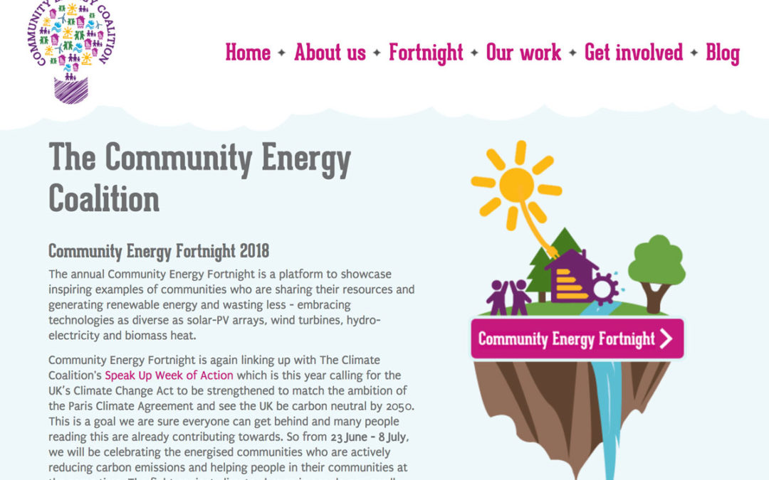 Community Energy Fortnight 2018